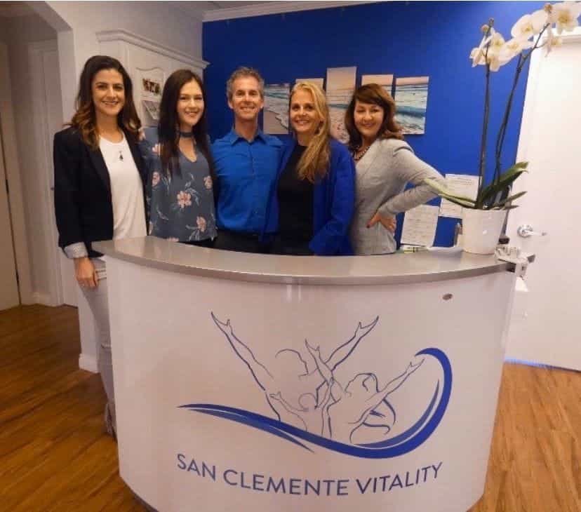 the san clemente vitality team